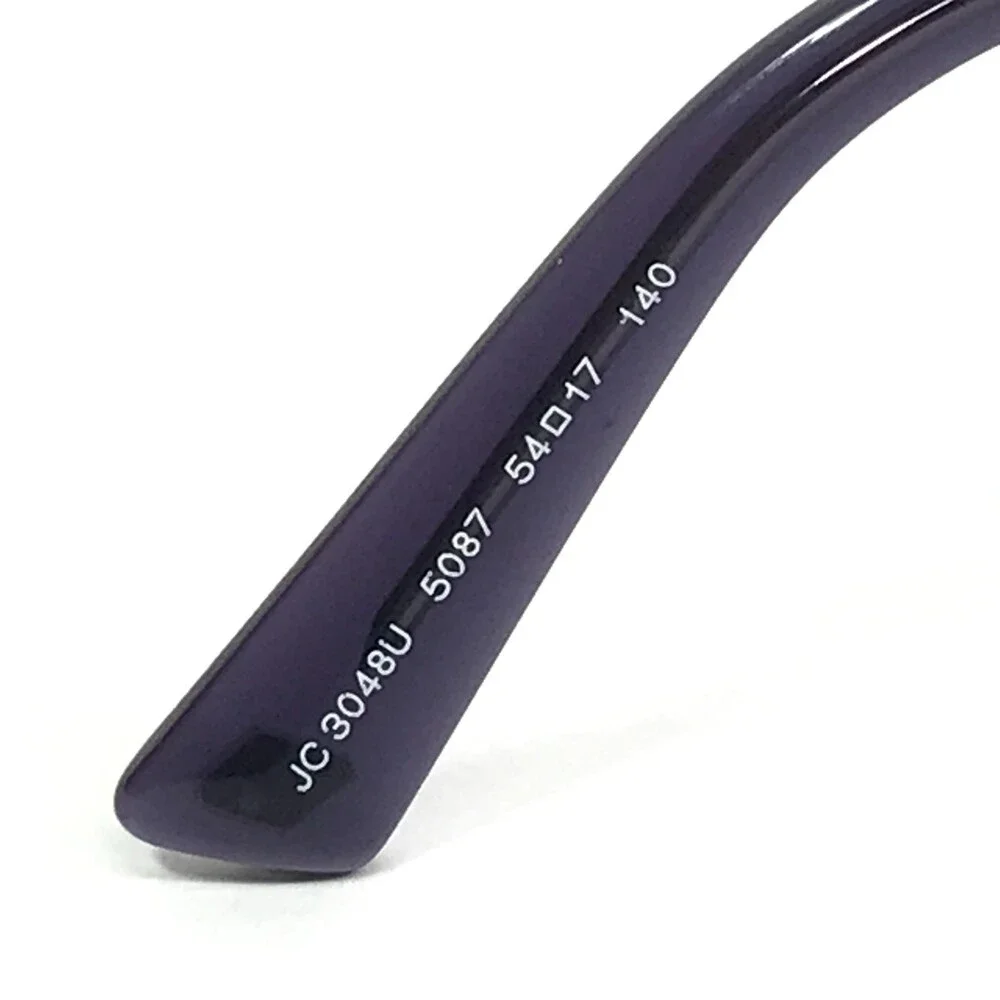 Jimmy Choo Eyeglasses Frames JC3048U 5087 Transparent Prune Purple 54-17-140